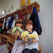 Bild: Kinder in der Kita Zwergenland.
