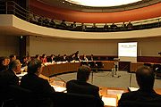 Bild: Sitzung des Sportausschusses des Deutschen Bundestages.