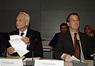 Bild: Die Debatte um Parlaments- und Regierungssitz 1991.