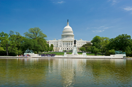 Das Capitol in Washington, Sitz des Kongresses.