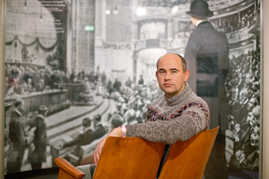 Alf Rößner will mit  einer Ausstellung im Weimarer Stadtmuseum an die Nationalversammlung erinnern