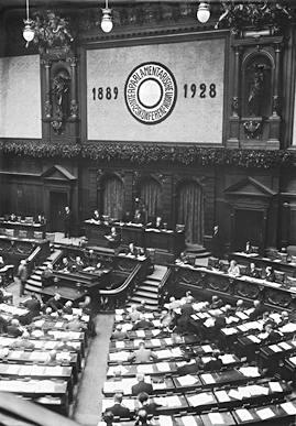 IPU-Konferenz 1928 in Berlin