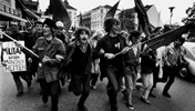 Studenten demonstrieren 1968 in Berlin