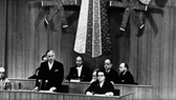 1965, Plenarsitzung des Bundestages in der Berliner Kongresshalle