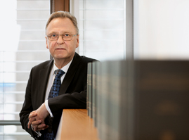 Der Präsident des Bundesverfassungsgerichts Hans-Jürgen Papier