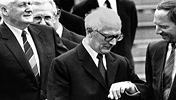 Erich Honecker im Oktober 1989
