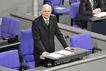 Bundestagspräsident Prof. Dr. Lammert bei seiner Rede.