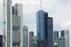 Blick auf Banken in Frankfurt am Main.