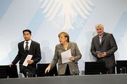Rösler, Merkel, Seehofer