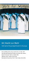 Flyer: Mit Macht zur Wahl