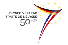 Logo: 50 Jahre Elysée-Vertrag