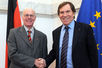 Norbert lammert und Jean-Claude Mignon