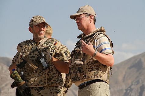 Wehrbeauftragter Königshaus in Afghanistan