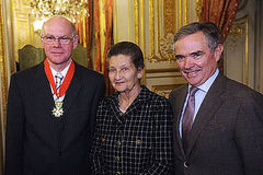 Bundestagspräsident Norbert Lammert, Simone Veil, Bernard Accoyer