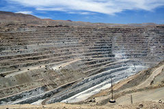Kupfertagebau in Chuquicamata (Chile)