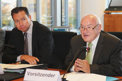 Stephan Mayer (links) und Ernst Hinsken