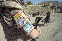 Lebensgefährlicher Einsatz: Soldat in Afghanistan