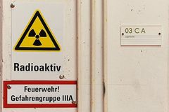 Transportbehälterlager im atomaren Zwischenlager in Gorleben