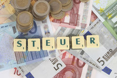 Steuer, Euro, Münzen