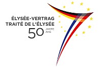 logo: Cinquantenaire du Traité de l'Elysée