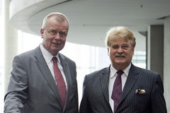 Ruprecht Polenz (CDU/CSU) und Elmar Brok (EVP-Fraktion) 