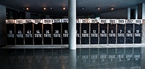 Das Mauer-Mahnmal im Deutschen Bundestag