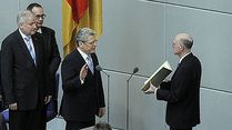 Video Vereidigung von Bundespr&auml;sident Joachim Gauck