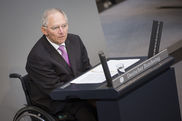 Bundesfinanzminister Wolfgang Schäuble eröffnete als erster Redner die Debatte. Berlin, 06.06.2013