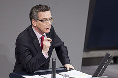 Innenminister Thomas de Maizière