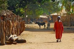 Dorf in Gambia