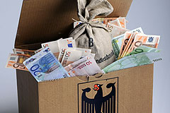 Geld mit Bundesadler