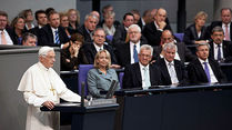 Papst Benedikt XVI. im Bundestag