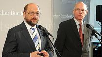 Bundestagspräsident Prof. Dr. Norbert Lammert  und Präsident des Europäischen Parlaments, Martin Schulz