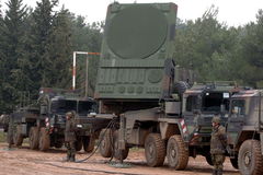 Radarsystem des Flugabwehrraketensystems Patriot