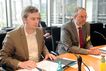 Vorsitzender des UA Neue Medien Sebastian Blumenthal, MdB und Dr. Georg Thiel, Bundesministerium des Innern
