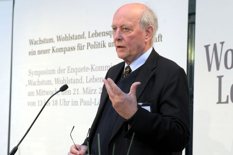 Prof. Dr. Dr. h. c. Carl Christian von Weizsäcker, Max-Planck-Institut für Gemeinschaftsgüter, Bonn