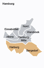 Wahlkreiskarte des Wahlkreises 023