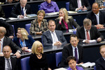 11.01.2011 - Blick auf die FDP-Fraktion in der Sitzung des Deutschen Bundestages in Berlin am 28.10.2010.