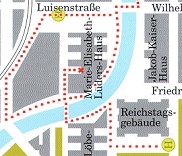 Wegbeschreibung zum Marie-Elisabeth-Lüders-Haus