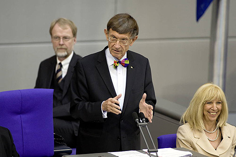 Alterspräsident Prof. Dr. Heinz Riesenhuber