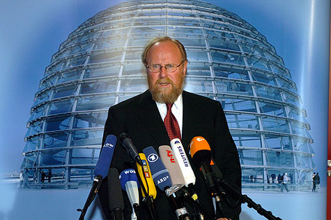 Bundestagspräsident Wolfgang Thierse