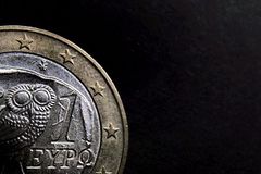 Eine griechische Euromünze