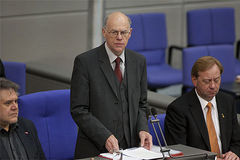 Bundestagspräsident Prof. Dr. Norbert Lammert im Plenum