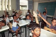 Schulkinder in Brasilien