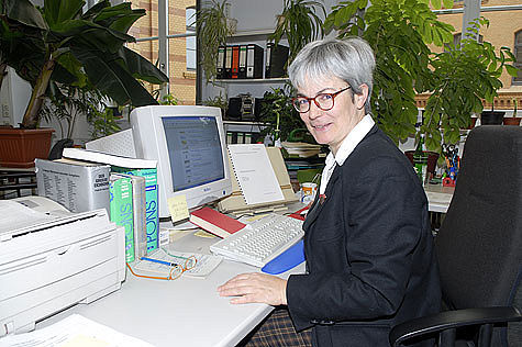 Leiterin des Sprachendienstes des Bundestages, Claudia Eichert-Schäfer