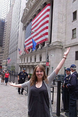 In der Wall Street, New York