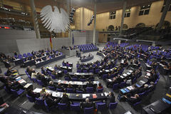 Plenum des Deutschen Bundestages.