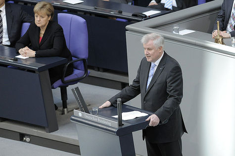 Bundesratspräsident Horst Seehofer
