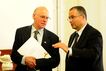 Bundestagspräsident Lammert und der Minister für Inneres und Parlamentsangelegenheiten, Dr. Carmelo Mifsud Bonnici