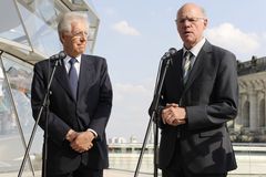 Mario Monti zu Gast im Bundestag
